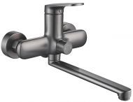 Смеситель для ванны Shevanik S8502T цвет Оружейная сталь