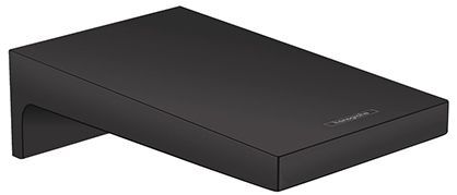 Hansgrohe Metropol Излив на ванну 185мм, настенный, цвет: черный матовый