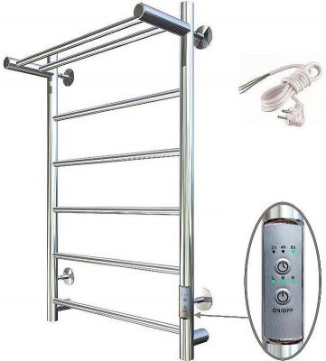 Электрический полотенцесушитель Тругор Аспект Пэк СП 1 П 80x50 с полкой Хром