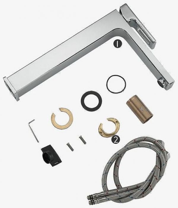 Смеситель для раковины Gappo G18 G1018-2 Хром