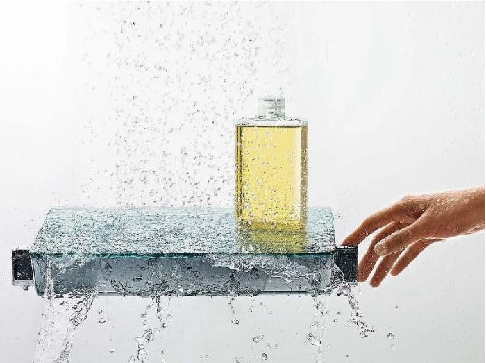 Смеситель для душа Hansgrohe Ecostat Select 13161000 с термостатом Хром