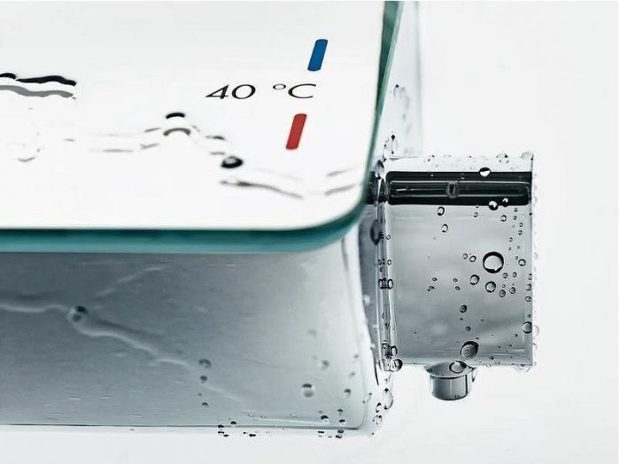 Смеситель для душа Hansgrohe Ecostat Select 13161000 с термостатом Хром