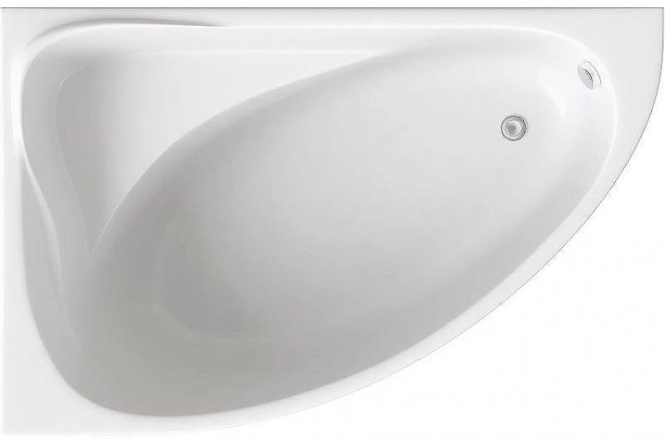 Акриловая ванна Bas Милан 170x110 L В 00061 без гидромассажа Акриловая ванна Bas Милан 170x110 L В 00061 без гидромассажа