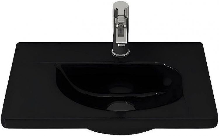Раковина Bocchi Taormina Arch 45 1015-005-0126 Черная глянцевая