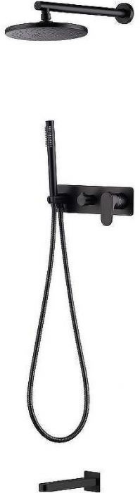 Душевая система Boheme Spectre 454-2-B Черная