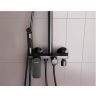Душевая система Damixa Apollo DX220910300 Черная матовая