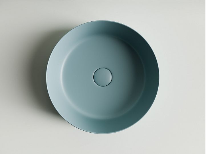 Умывальник CERAMICANOVA Element чаша накладная круглая (цвет Зеленый Матовый) CN6022MLG Умывальник CERAMICANOVA Element чаша накладная круглая (цвет Зеленый Матовый) CN6022MLG