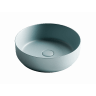 Умывальник CERAMICANOVA Element чаша накладная круглая (цвет Зеленый Матовый) CN6022MLG