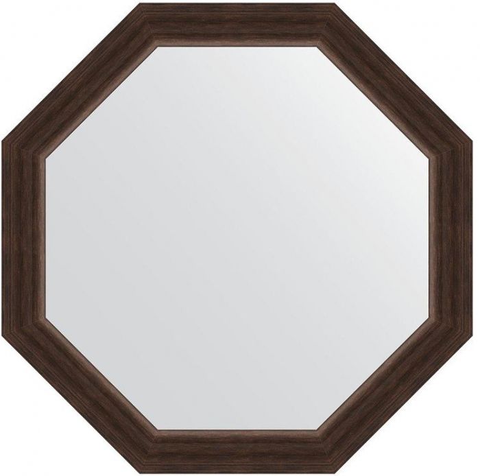 Зеркало Evoform Octagon 66х66 BY 3990 в багетной раме - Палисандр 62