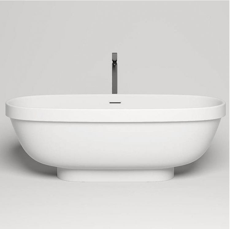 Ванна из искусственного камня Salini Greca 180х80 103121M Белая матовая