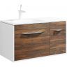 Тумба под раковину Aqwella 5 Stars Malaga 90 Mal.01.09/L/CD подвесная Крафт темный