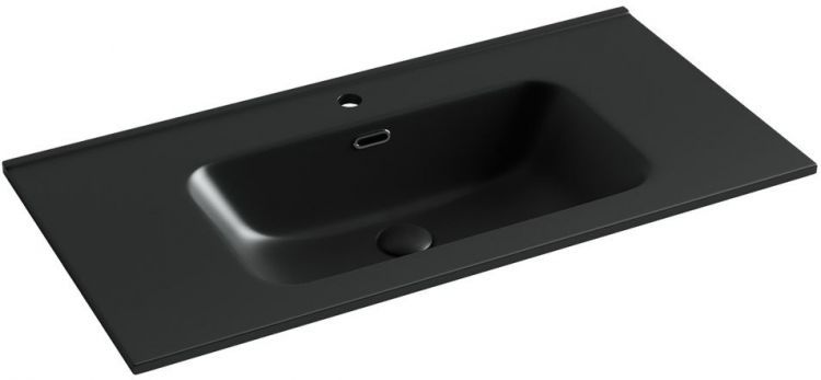 Раковина накладная SANCOS Element, черный матовый 910х465х180мм, CN7002MB