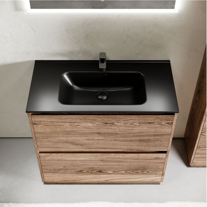 Тумба напольная под раковину SANCOS Libra Floor, дуб чарльстон 890х450х840 мм, LB90FECH