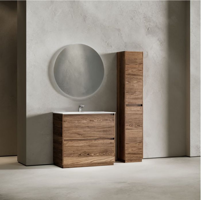 Тумба напольная под раковину SANCOS Libra Floor, дуб чарльстон 890х450х840 мм, LB90FECH