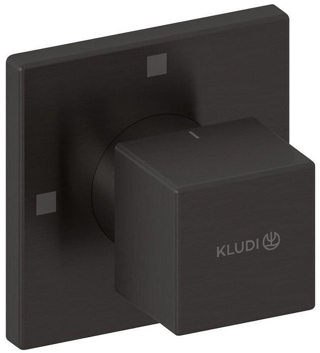 Переключатель потоков Kludi Decus 54846N275 цвет Оружейная сталь брашированная
