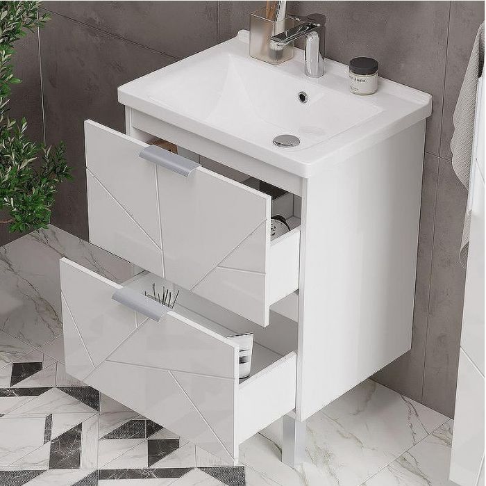 Тумба под раковину Volna Twing 60.2Y tnTWG60.2Y-01 Белая