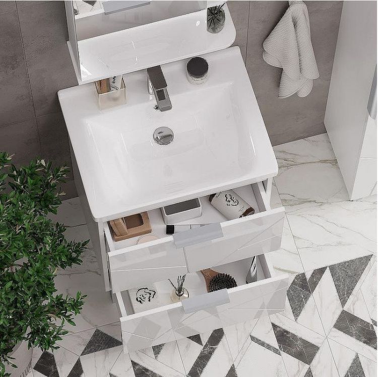 Тумба под раковину Volna Twing 60.2Y tnTWG60.2Y-01 Белая