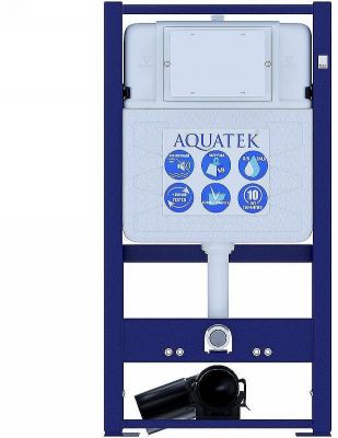 Инсталляция Aquatek Standart 50 INS-0000016 для унитаза без клавиши смыва