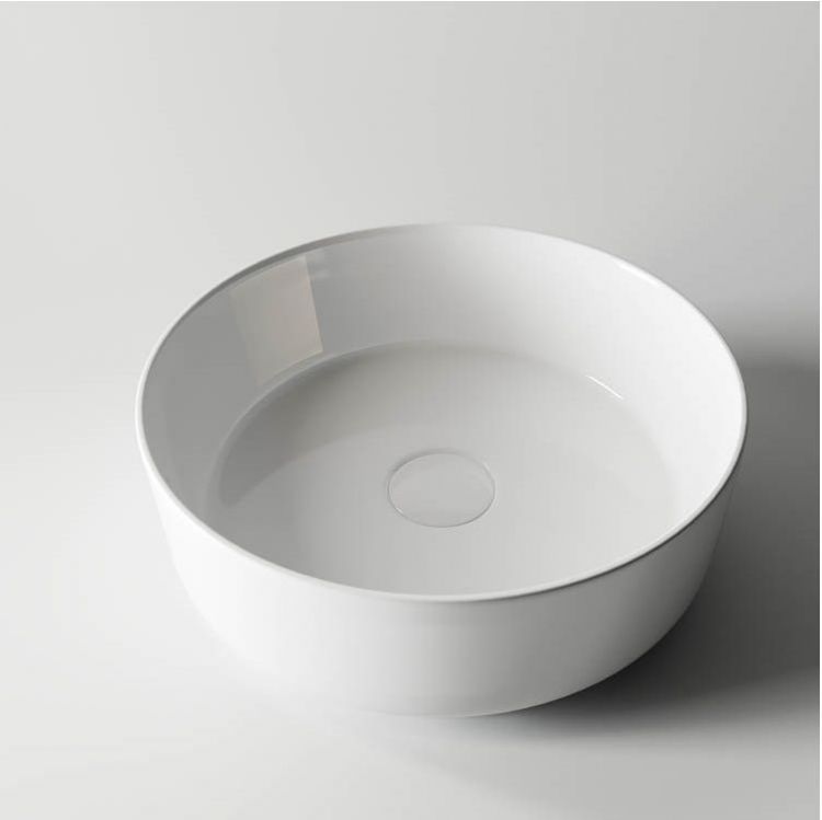 Умывальник чаша SANCOS Element накладная круглая 360x360x120мм, CN5001