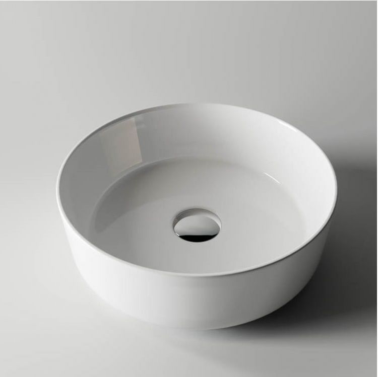 Умывальник чаша SANCOS Element накладная круглая 360x360x120мм, CN5001