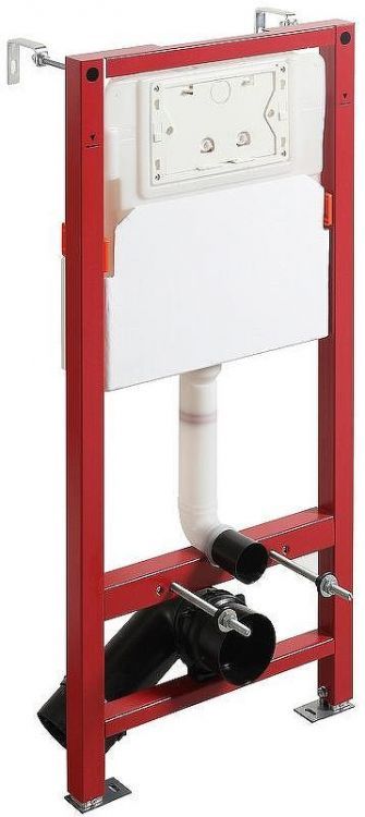 Инсталляция Agger ACC500+APB0100 для унитаза с клавишей смыва Хром глянцевый