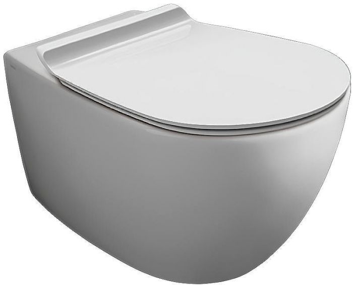 Унитаз Simas Vignoni VI18bi подвесной Белый без сиденья