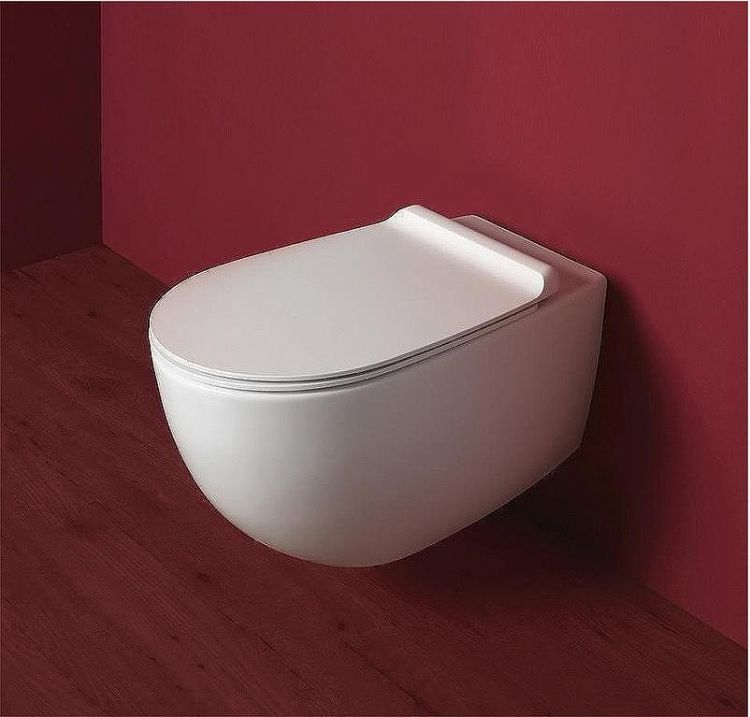 Унитаз Simas Vignoni VI18bi подвесной Белый без сиденья Унитаз Simas Vignoni VI18bi подвесной Белый без сиденья