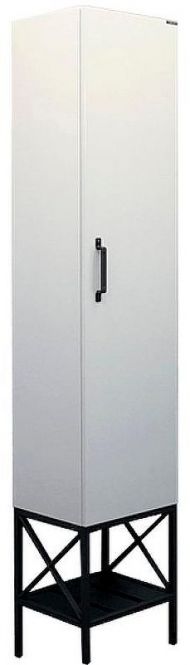 Шкаф пенал Comforty Бредфорд 40 00-00009884 Белый глянец