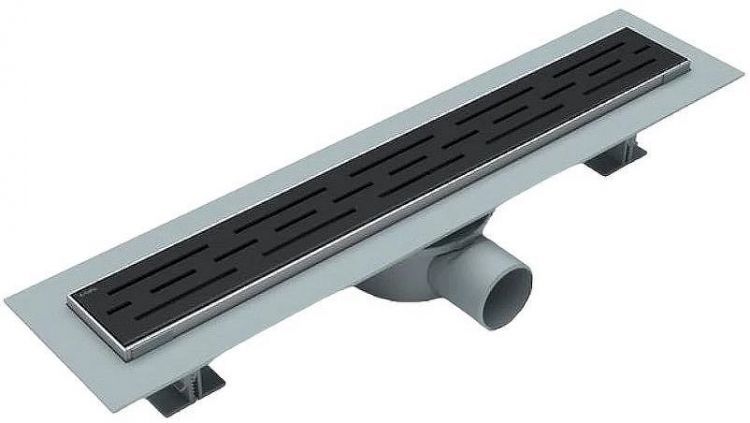 Душевой лоток Esbano Eco 50 E-RAIN-50MB ESTRECORAIN50MB с Черной матовой решеткой Душевой лоток Esbano Eco 50 E-RAIN-50MB ESTRECORAIN50MB с Черной матовой решеткой