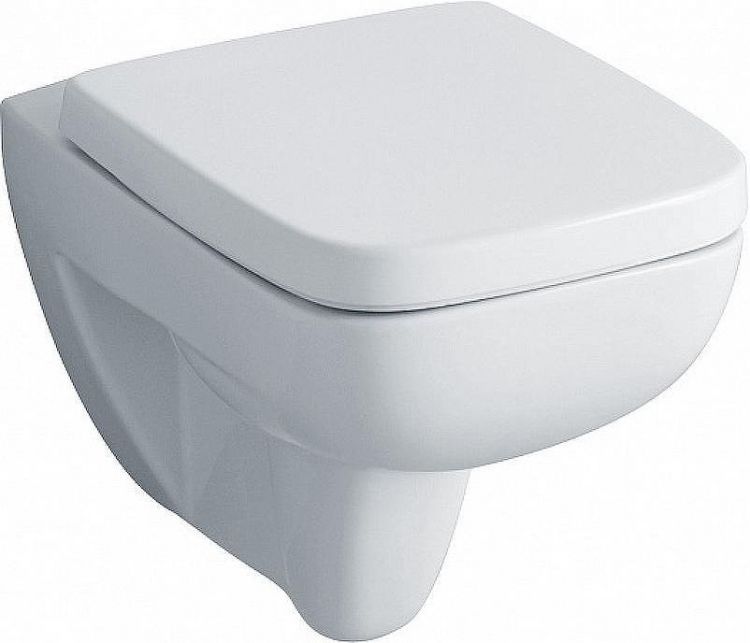 Унитаз Geberit Renova Nr.1 Comprimo New 206145000 подвесной без сиденья Белый