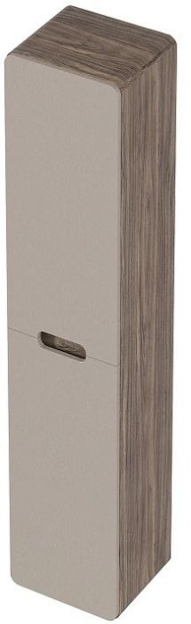 Шкаф пенал 1MarKa Vortex 35П Ц0000033025 подвесной цвет Орех каньон коньяк Латте фактурный