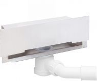 Душевой лоток Deante KOW_003D с решеткой Хром