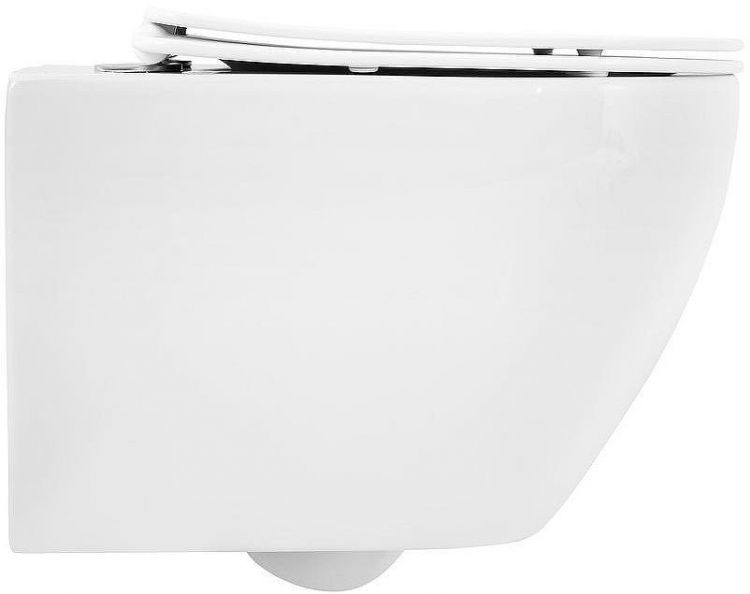 Комплект унитаза Cezares Stylus CZR-513-TH-R/CZR2316SC с инсталляцией BelBagno BB026/BB051CR с сиденьем Микролифт и клавишей смыва Хром