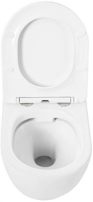 Комплект унитаза Cezares Stylus CZR-513-TH-R/CZR2316SC с инсталляцией BelBagno BB026/BB051CR с сиденьем Микролифт и клавишей смыва Хром