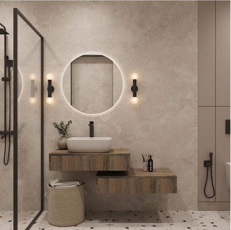 Тумба ЗОВ Токио 80 T80AT подвесная цвет Древесина Аттик