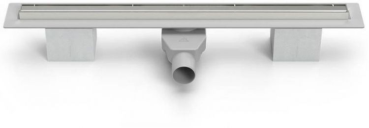 Душевой лоток Veconi Slim Line 600 V600SL с решеткой цвет Хром матовый / под плитку