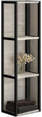 Шкаф пенал Comforty Дюссельдорф 35М 00004148024 подвесной Дуб дымчатый