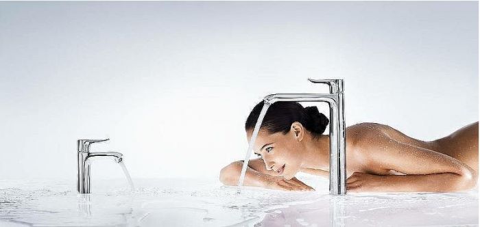 Смеситель для раковины Hansgrohe Metris 31080000 Хром