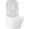 Унитаз Wellsee Pure BY Wellsee 182603001 подвесной цвет Белый матовый с сиденьем Микролифт