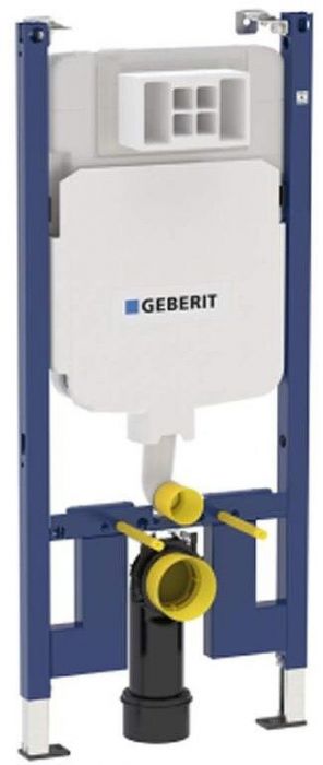 Комплект унитаза с инсталляцией Geberit Alpha 500.175.21.I цвет Белый с сиденьем Микролифт и клавишей смыва цвет Хром