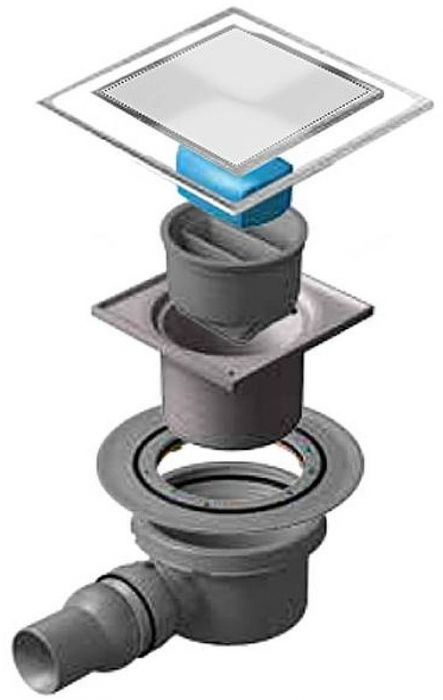 Душевой трап Pestan Confluo Standard 13000104 с решеткой