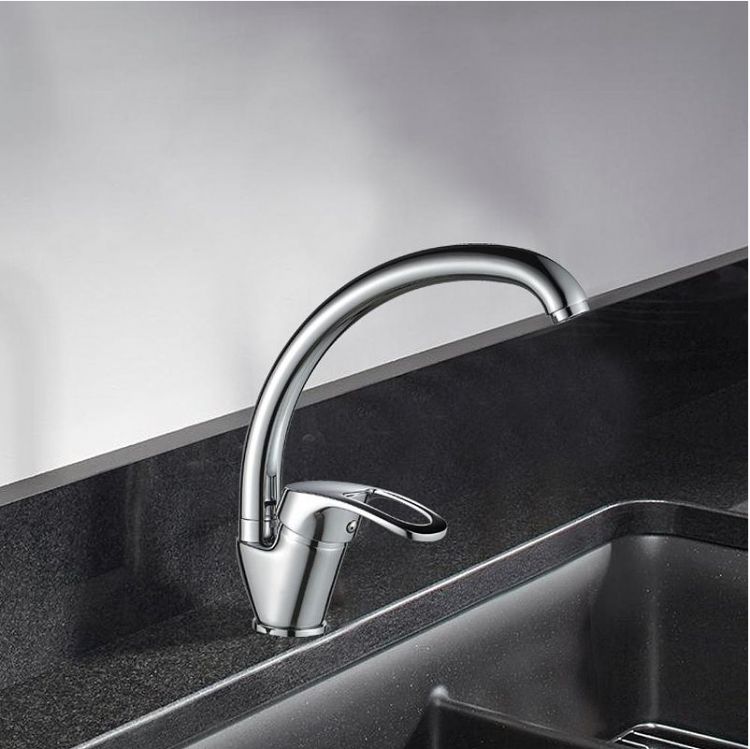 Смеситель для кухни WesnaArt Kometa KOM17-12040 цвет Хром