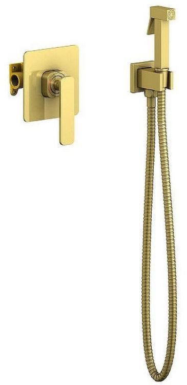 Гигиенический душ со смесителем Timo Torne 4389/17SM Золото матовое