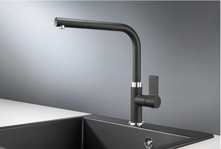 Смеситель для кухни Granula 2502 цвет Турмалин