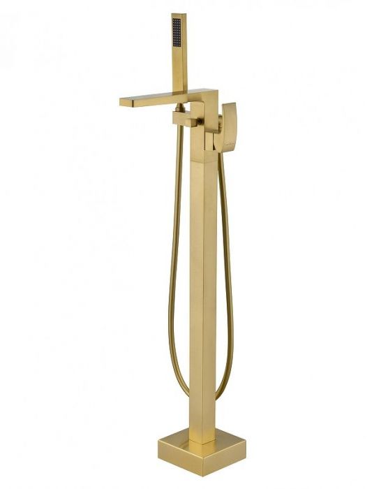 Смеситель для ванны Wonzon & Woghand Fit WW-88649009-BG цвет Брашированное золото