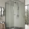 Душевой уголок Agger A01-100TCR/G 100x100 профиль Хром стекло прозрачное