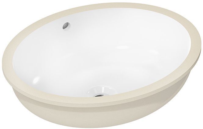 Hansgrohe Xuniva D Раковина 45x35см., встраиваемая, без отв., цвет: белый