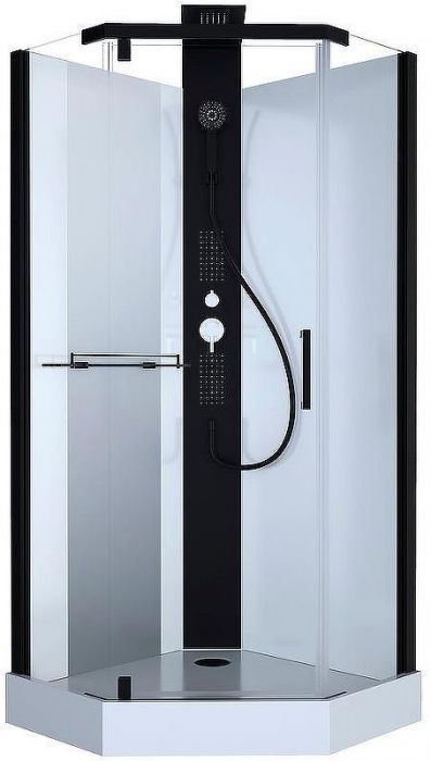 Душевая кабина Black&White Galaxy G8705 90x90 8705900 с гидромассажем