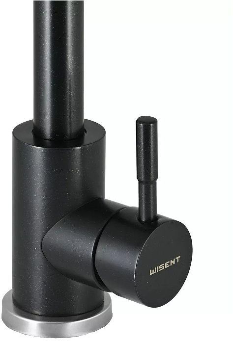Смеситель для кухни Wisent W4998-3-25 цвет Оникс