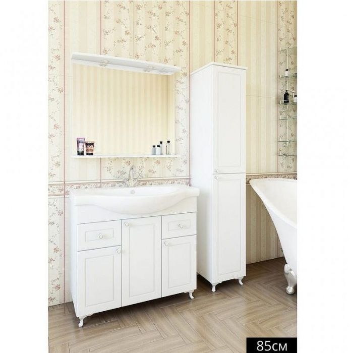 Зеркало Sanflor Софи 85 С02659 Белое